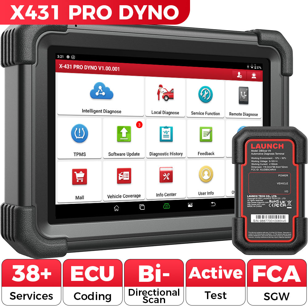 Launch X431 PRO DYNO Bidirectional Diagnostic Scanner Secondary image