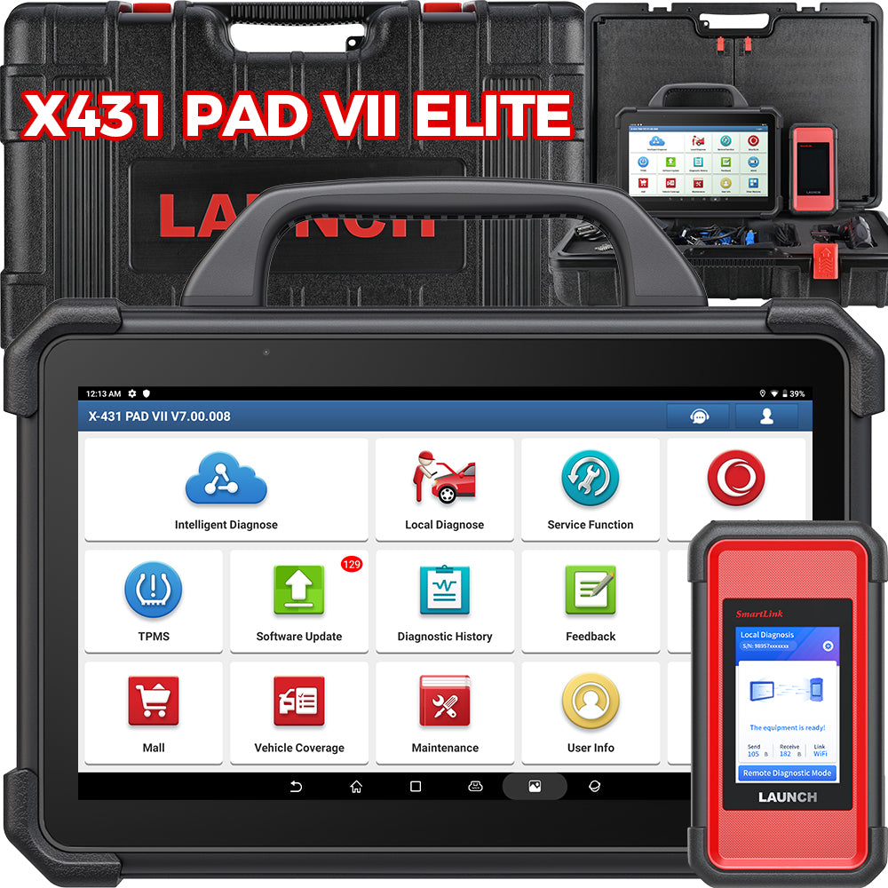 Launch X431 Pad VII  Pad7 Elite Diagnostic Tool 2 Years Free Update Main image