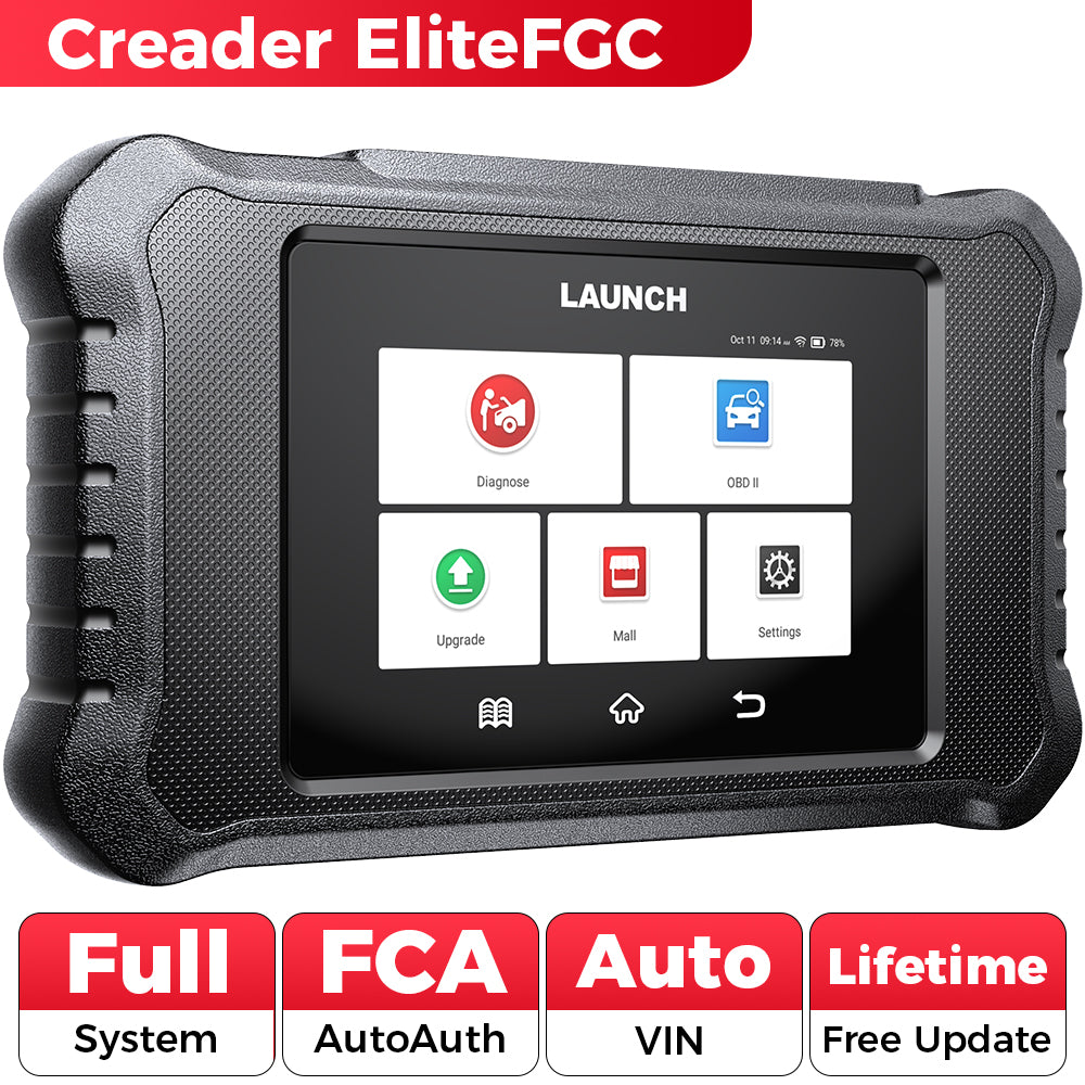 Launch X431 Creader Elite 2.0 FGC OBD2 Scanner Secondary image