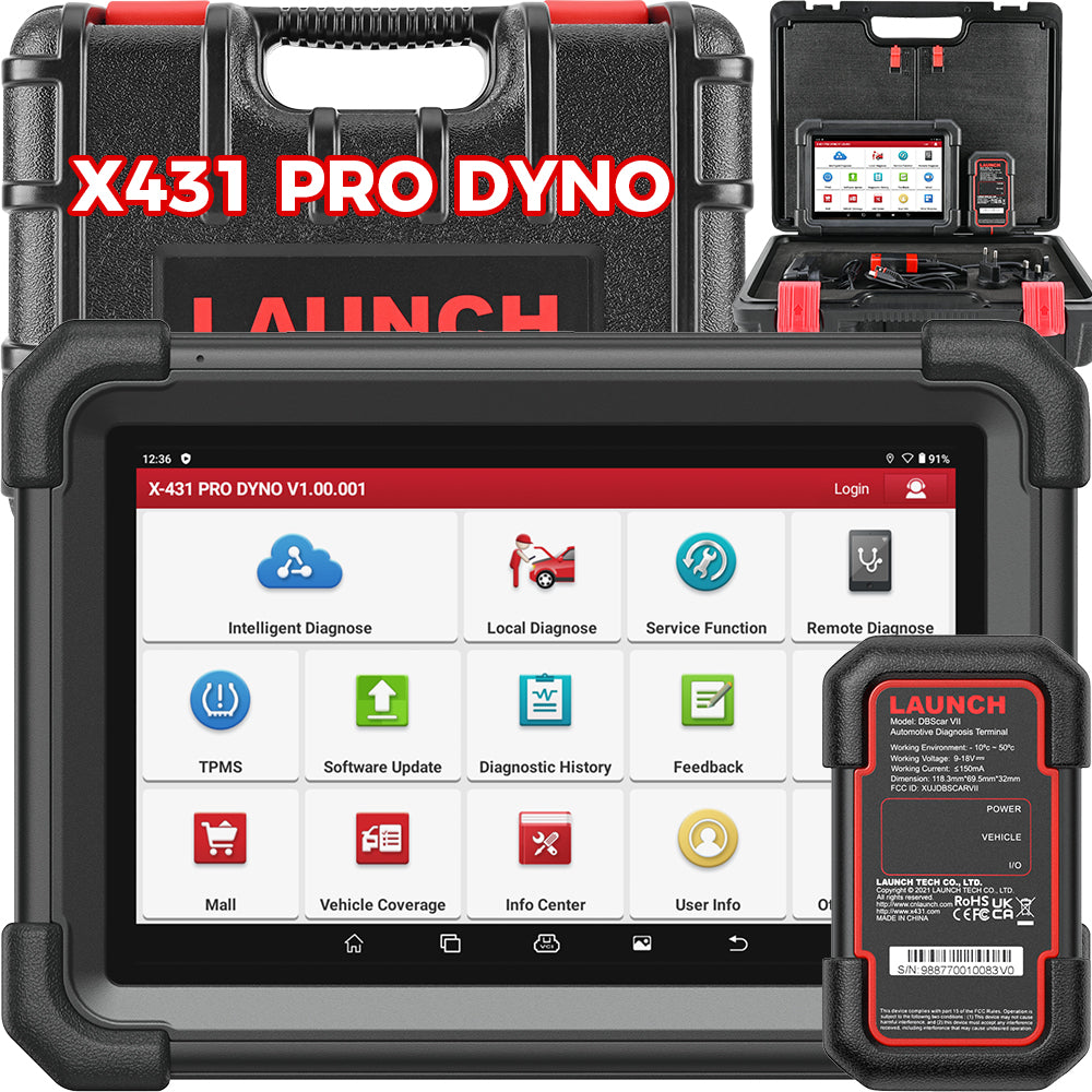 Launch X431 PRO DYNO Bidirectional Diagnostic Scanner Main image