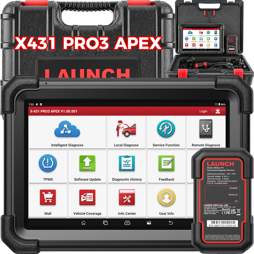 Launch X431 PRO3 APEX Bidirectional Scan Tool Main image