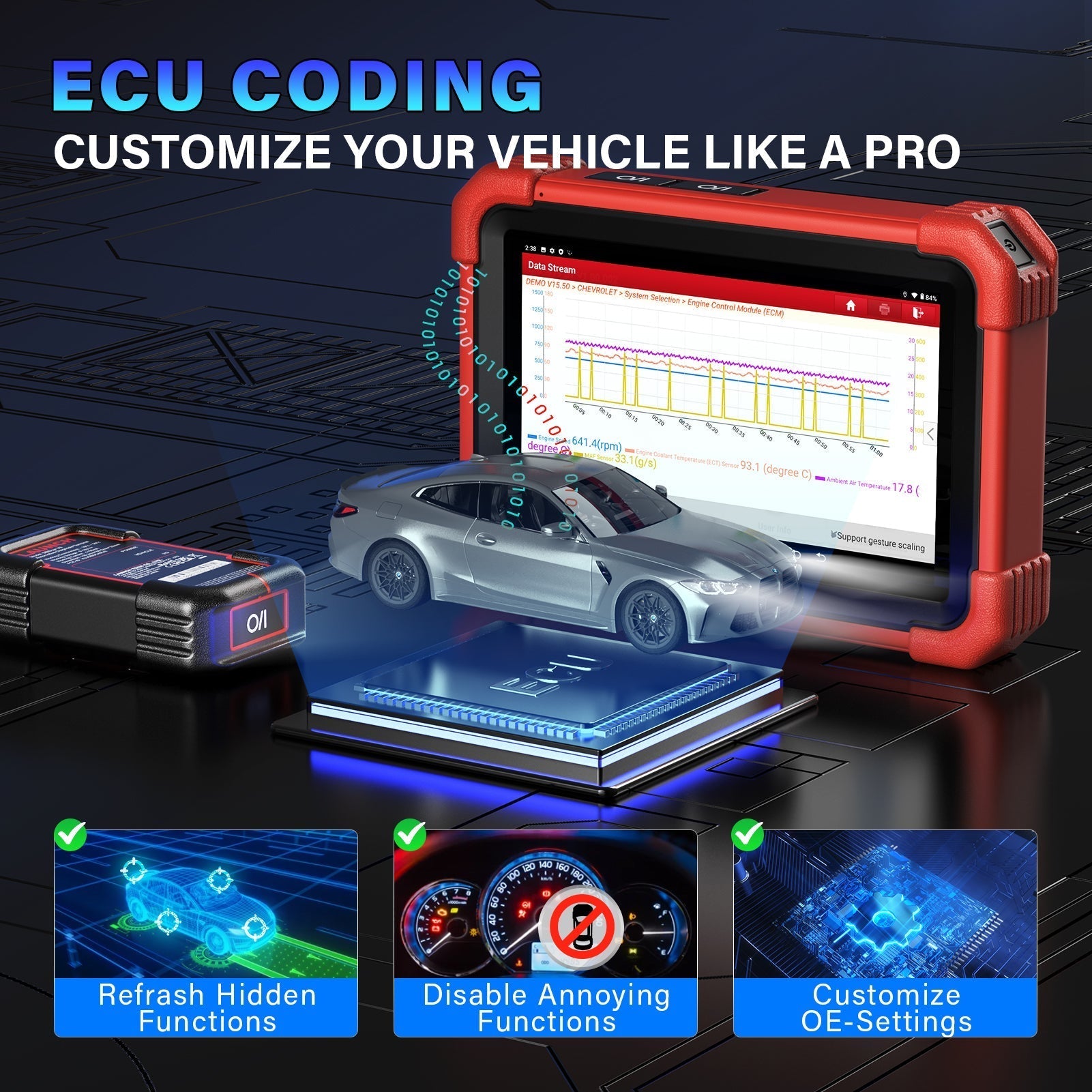 Launch X431 CRP919X BT Bidirectional Car Diagnosis Tool Secondary image