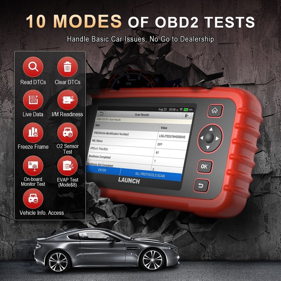 LAUNCH X431 CRP123X Plus Car OBD2 Scanner