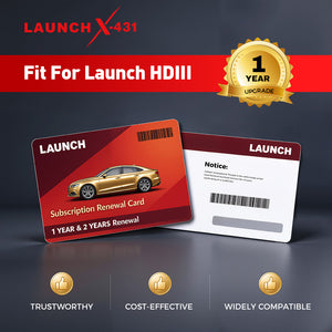 Launch Upgrade Card (All Products)