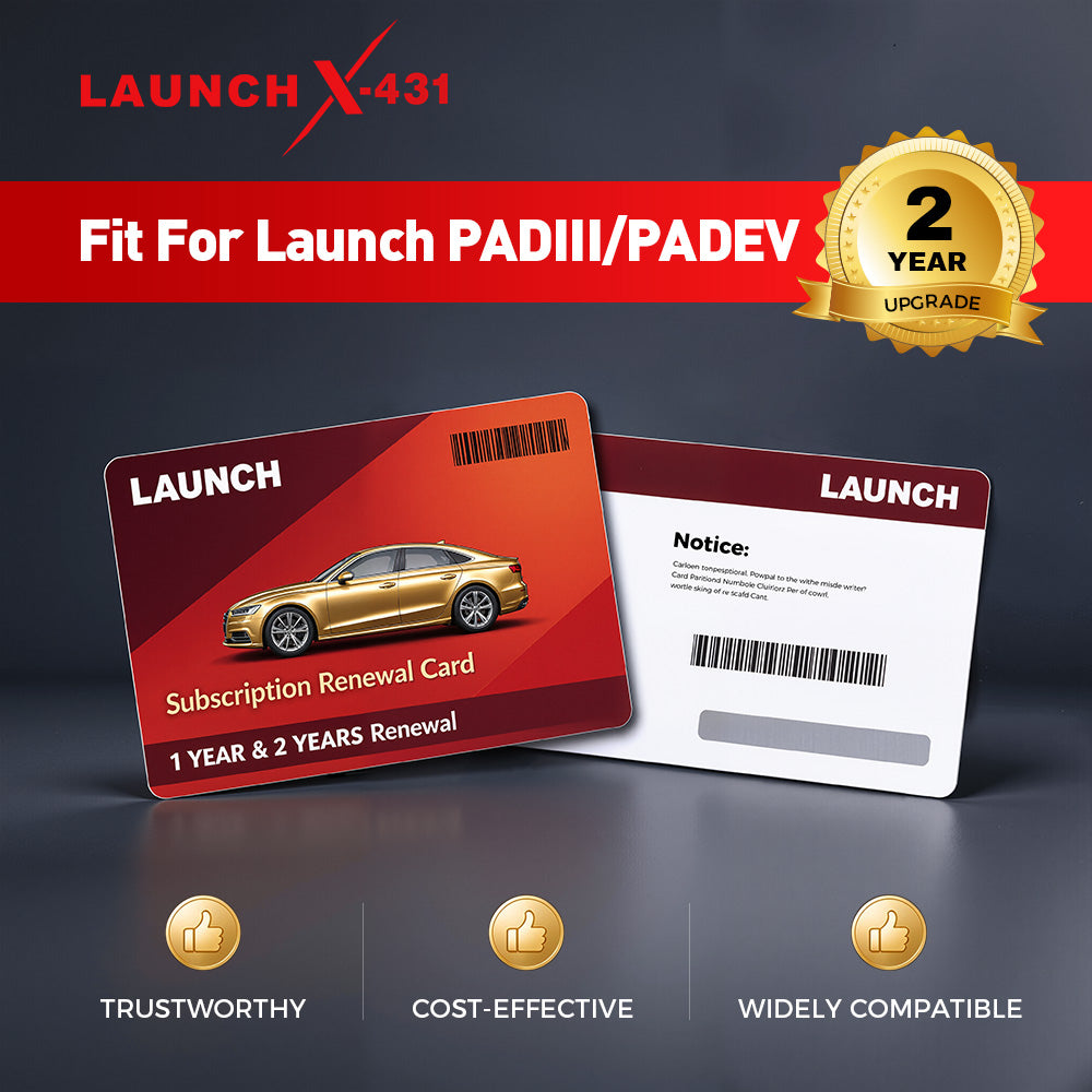 Launch Upgrade Card (All Products)