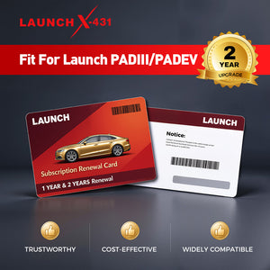 Launch Upgrade Card (All Products)