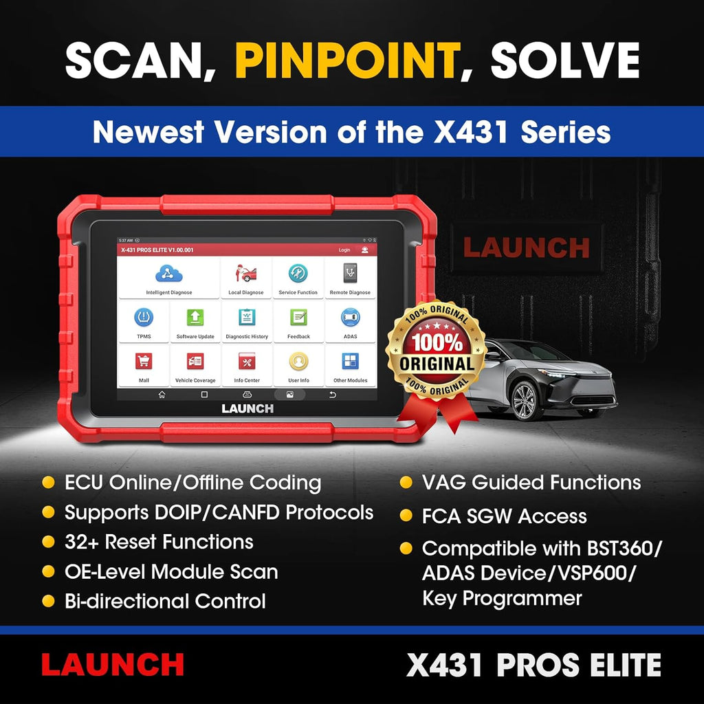 Launch X431 PROS ELITE Bidirectional Scan Tool