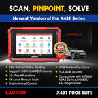 Launch X431 PROS ELITE Bidirectional Scan Tool