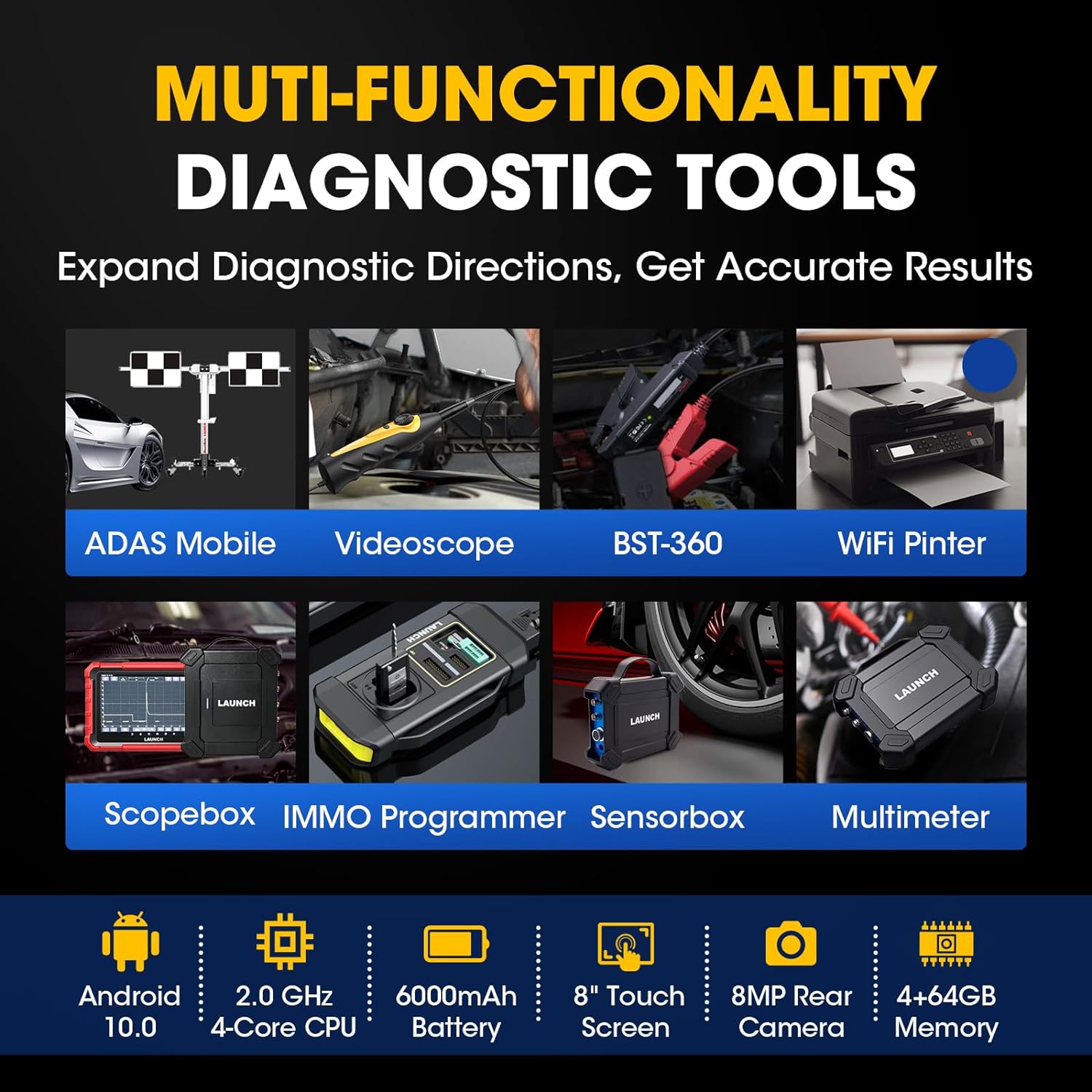 Launch X431 PROS ELITE Bidirectional Scan Tool