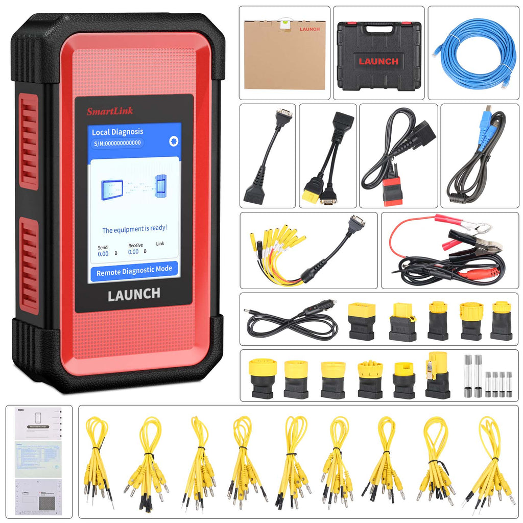 Launch X431 V+ 5.0 PRO3 with Smartlink C Heavy Duty Truck Diagnostic Scanner