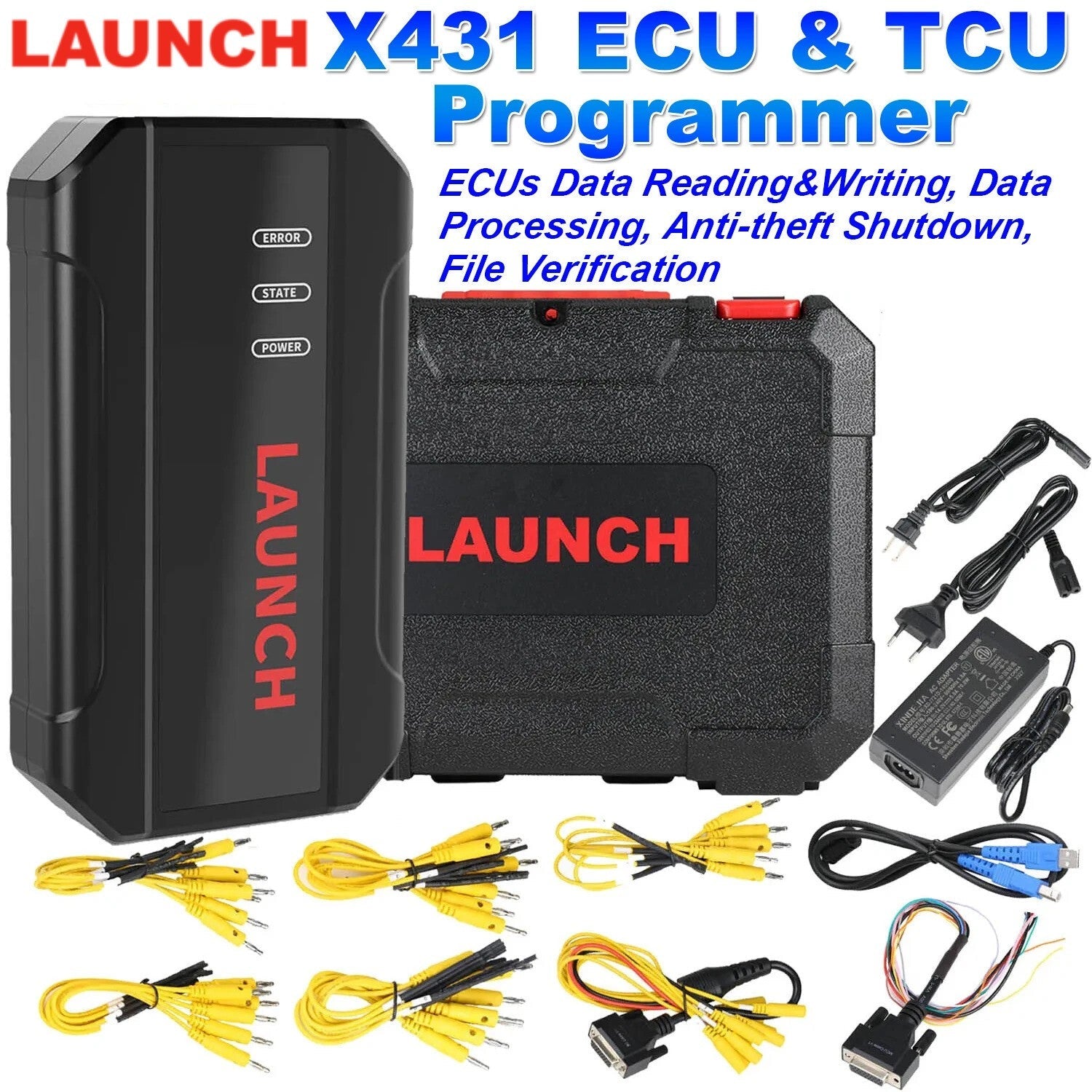 Launch X431 ECU & TCU Programmer Support ECU Read & Write Standalone Checksum Main image