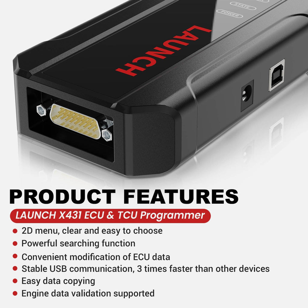 Launch X431 ECU & TCU Programmer Support ECU Read & Write Standalone Checksum