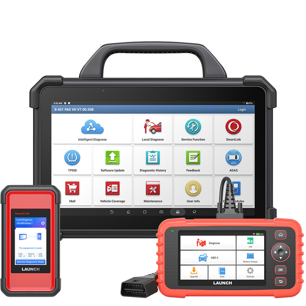 LAUNCH X431 PAD VII Elite ECU Programming Scanner with SmartLink C